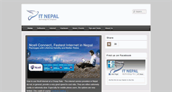 Desktop Screenshot of itnepal.net