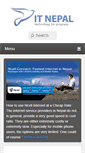 Mobile Screenshot of itnepal.net
