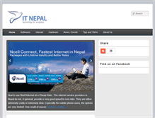 Tablet Screenshot of itnepal.net